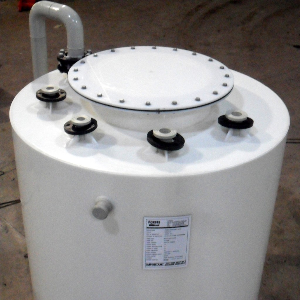 Small Thermoplastic Polypropylene Water and Chemical Storage Tanks Manufactured in UK