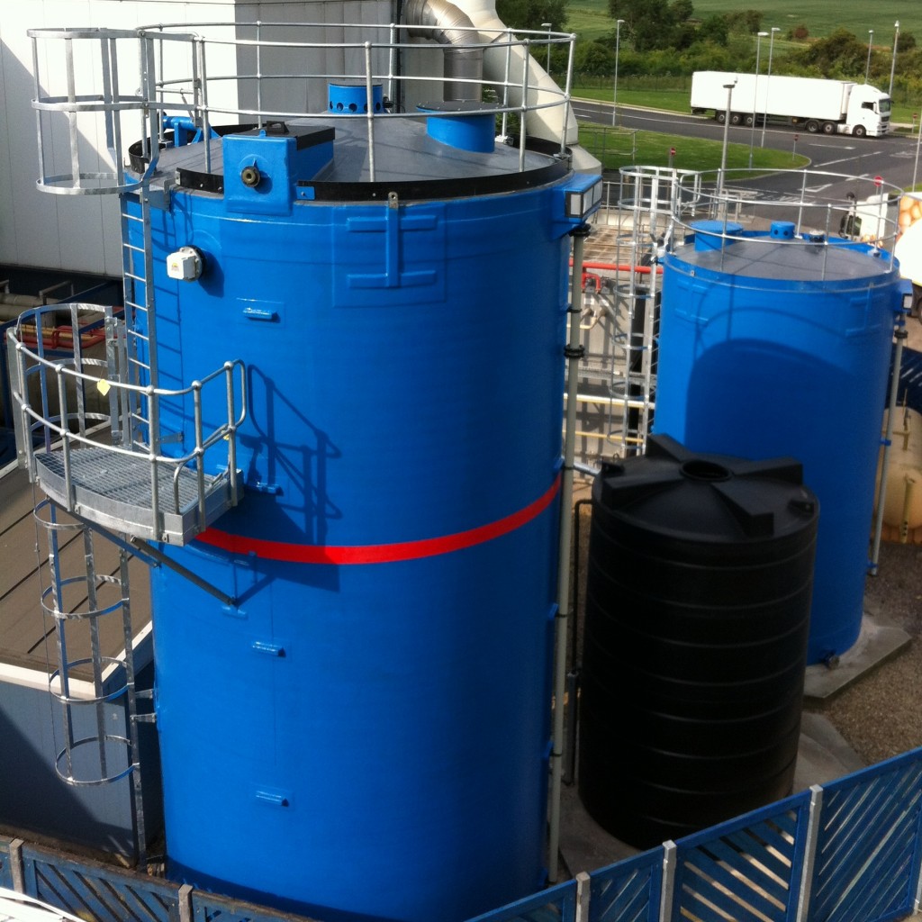 Various Forbes Storage Tanks Ranging From Small To Large